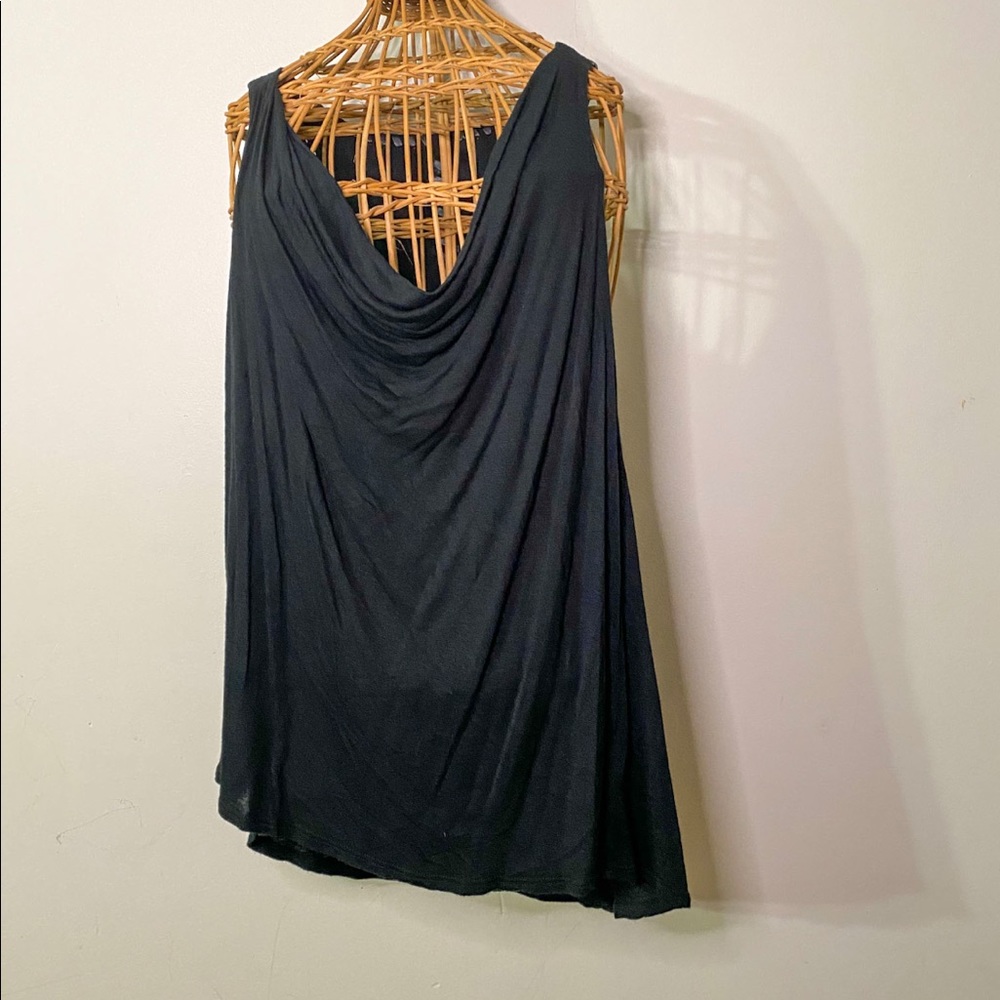 Rock & Republic Black RacerBack top